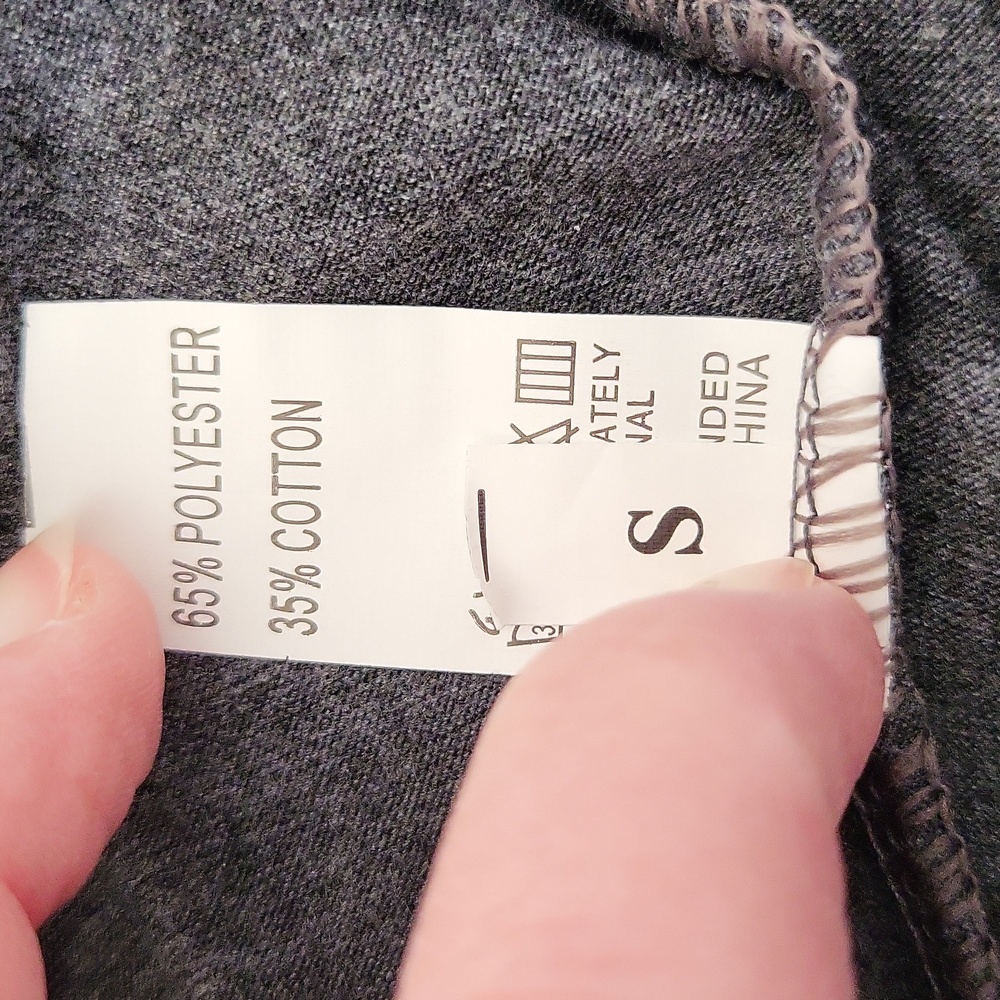 Women's Gray Hooded Top - Picture 3 of 3